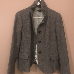 Grey Wool Blazer